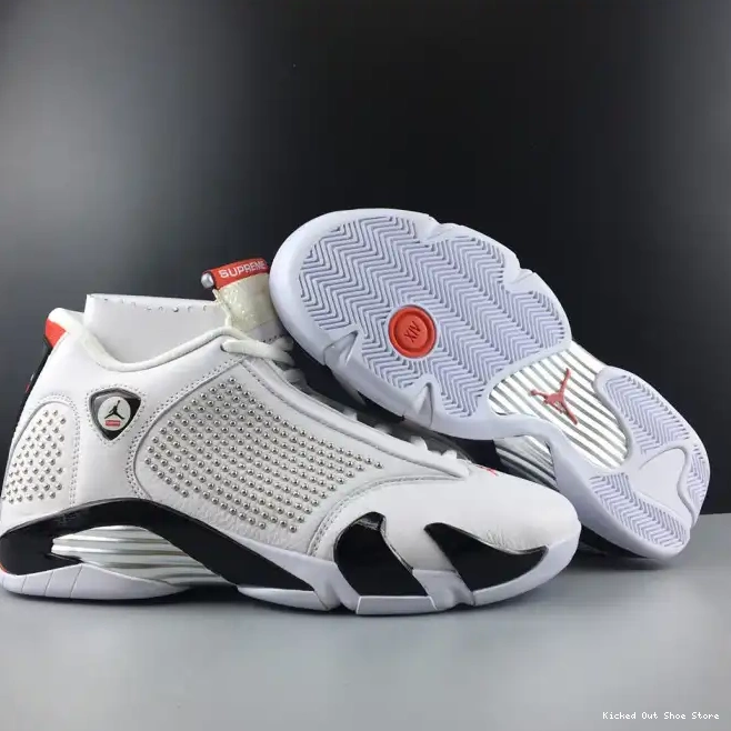 Kick Theory BV7630-106 Air 14 Retro Jordan White 0608